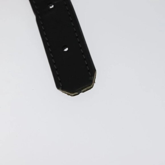 LOEWE anagram Shoulder Bag PVC Gray Gold Auth yk18308 - Picture 9 of 14